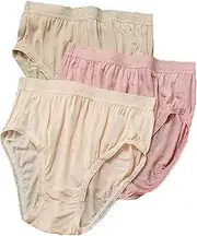 [XWSM] Women's Shorts 100% Mulberry Silk Boxer Briefs Plus Size Underwear Boyshorts Panties Loose Sports Yoga Sleep Underpants (Color : 3pcs, Size : XL/X-Large), 3pcs
