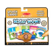 Melissa & Doug Water Wow! Number, Color, Shape Cards - On the Go Travel Activity