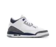 Size 4y - Air Jordan Retro 3 Midnight Navy Gradeschool 2023 - Brand New