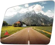 LOIYLLEN Left Side Mirror Replacement for Mercedes Benz GLE GLS GL/ML/G/R class (X164 W166 X166) 2010-2019 - Left Side Mirror Glass, Rear View Mirrors Glass with Power Heated & Blind Spot
