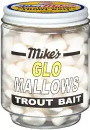 Atlas Mike's Glo Mallows Trout Fishing Bait 1.5 Oz Jar Choice of Colors / Scents