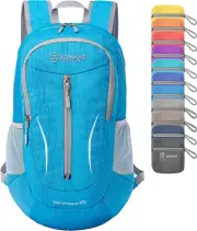 Foldable Backpack 25L - Lightweight Folding Backpacks Packable Hiking Daypack fo