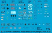 Peddinghaus 1/72 German Tank & Vehicle Markings Russian Campaign WWII No.3 1364