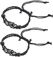[Hohopeti] Elastic String Maker for Bracelets Jewelry Pouch Friendship Bracelet Elastic Nylon Cord Holders Diy Supply