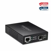 TRENDnet 10GBASE-T to SFP+ Fiber Media Converter, TFC-10GSFP, 1 x 10G RJ-45