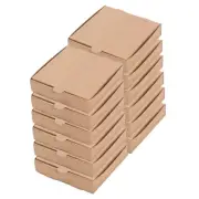 12 Pcs Mini Pizza Box Takeaway Empty Boxes Corrugated Paper Cases Holder