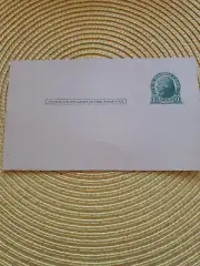 U.S. ONE CENT JEFFERSON POSTAL CARD RARE VINTAGE UNMARKED GC FS
