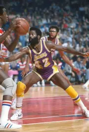 Lucius Allen Los Angeles Lakers guards Jimmy Jones Washington Bul- 1976 Photo