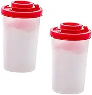 Pack Outdoor Pepper Shakers Mini Seasoning Bottles for Kitchen Plastic Pepper Cans Storage