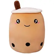 KEDE Cartoon Bubble Tea Plush Pillow,Plush Boba Tea Cup Toy Figurine