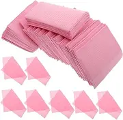 125pcs Nail Table Mat Nail Cushion Hand Rest Table Towels Mat Manicure Towel Nails Supplies Nail Table Towels Nail Salon Table Mat Nail Napkins Nail Pillow Pink Non-woven Fabric