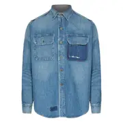 [Maison Margiela] Maison Margiela Maison Margiela Shirts Clear Blue 40 CM BLUE