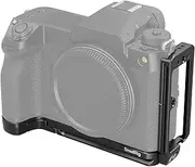 SMALLRIG L-Shape Plate for FUJIFILM GFX100S II, L-Bracket for Arca-Swiss, with 1/4"-20 Threaded Holes, QD Socket, Cold Shoe Mount, Supporting Horizontal and Vertical Shooting- 4716