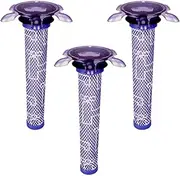 3 Pack Star Pre-Motor Filter Replacement for Dyson V7 / V8 Stick Cordless Vacuum Cleaners, Washable Filter Accessories for Dyson Filter Replacement