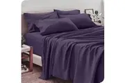 Ultra Soft Microfiber 4 Piece Sheet Set Single Double Queen King 11 Colors