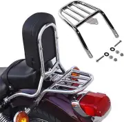 Palidin QuickSet Luggage Rack For Yamaha XV250 V-Star 2006-2018 Chrome