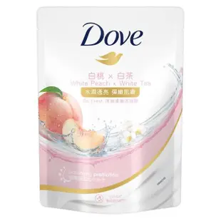 【Dove 多芬】滋養/go fresh系列柔膚沐浴乳補充包580g(滋養/舒敏/清爽/桃悅)