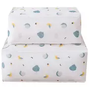 Non-Woven Foldable Storage Box Organizer Quilt Storage Container Bag Portable Clothes Organizer Tidy Suitcase Home Storage Box