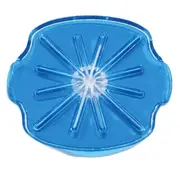 6-Wire Mixing Anti-Splatter Baffle for Stand Mixer Accessories Pro Mix Without the Mess D Blue