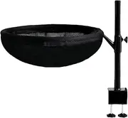 Cat Desk Bed - Rotating Hammock Nest, Desk Mount Design | Space Saving Pet Bed for Cats with Modern Look, Portable Washable Cover for Home Desktop Game Table Lounging and Relaxation