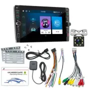 Car Stereo Player Double DIN Bluetooth Radio GPS Navigation With Rear Camera Kit (for: Kia)