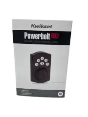 Powerbolt 240 5-Button Keypad Electronic Deadbolt Traditional Venetian Bronze