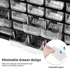 25 Drawers Stackable Storage Cabinet with 50 Removable Dividers Shplc