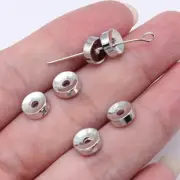Multicolor 300 Pcs White K Circular Spacer Beads 8X8X2.8MM Diy Crafts C40030