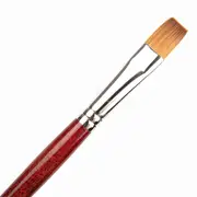 Art Spectrum Brush Synthetic Kolinsky Long Handle - Flat Size - 12