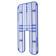 Putting Alignment Mirror Practice Training Aid With Guide Rails BX