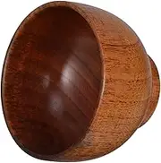 ULTECHNOVO Handmade Wooden Bowl Natural Wood Salad Bowl and Dipping Tray for Appetizers Popcorn Pasta Candy Cereal and Snacks Sustainable and Stylish Dining