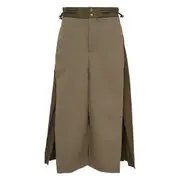 [sacai] Matelasse Twill Mix Skirt