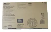 Commercial Electric 14W Equiv LED Black Exit Sign w/ Ni-Cad 4.8-Volt Battery
