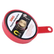 Magnet Welding Block Magnetic Grounding Positioner Clamp Red Alloy Steel 30kg