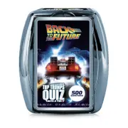 Top Trumps Quiz Back to the Future Playing Game/Collection w/500 Questions 12+