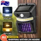 Solar Mosquito Zapper Killer Wall Lamp Bug Zapper Fly Insect Repeller AU