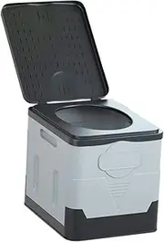 Parliky Portable Folding Toilet for Outdoor Travel Car Emergency Use Durable Material Compact Design for Camping Practical and Convenient Potty