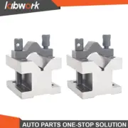 Labwork Multi-use 2-3/8 x 2-3/8 x 2" V Block & Clamp Gauge Gage Machinist Tool