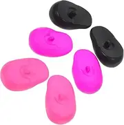 FOYTOKI Silicone Ear Covers for Hairdressing Ear Protectors for Dyeing Professional Earmuffs Safe Ear Protection for Salon Home Use