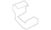 Genuine BMW Track End Cap 52-10-9-110-104