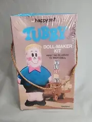 Whitman HAPPYCRAFT tubby doll making kit 1973 sealed