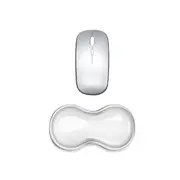 Non-Slip Wrist Rest Mouse Pad and Keyboard Support for Office or Gamer Setup