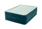 Intex Dura-Beam 24" Pillowtop Air Mattress With Built-in Pump - Size Queen