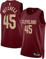 [Outerstuff] Donovan Mitchell Cleveland Cavaliers NBA Kids Youth 8-20 Burgundy Red Icon Edition Swingman Jersey