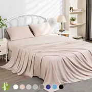 LINENOVA 100% Cooling Bamboo Sheet Set Luxury Soft High Quality Bamboo Sheets