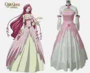 Code Geass Cosplay Princess Euphemia Li Britannia/Euphy Dress cosplay costume
