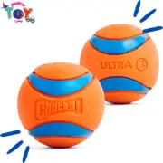 Ultra Ball Dog Toy, Balls for Dogs to Fetch, Durable Rubber, Small 2-inch, Pack