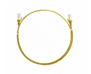 8ware 15m CAT6 Ultra Thin Slim RJ45 Ethernet Cable Network LAN Cord 26AWG Yellow