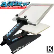 K-SER zero - Screen Printing T-shirt Press / Printer Machine Textile Fabric NEW