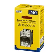 IMO Contactor 4kW - 10A (AC3) - 25A (AC1) - 3P + 1NO Aux - 230V AC Coil (MC10N-S-10230AC)